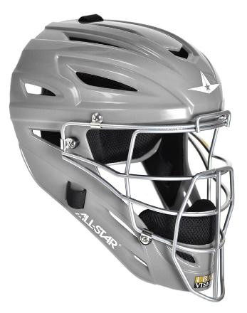 All-Star MVP2500 Solid Molded Catcher's Helmet - Image 10