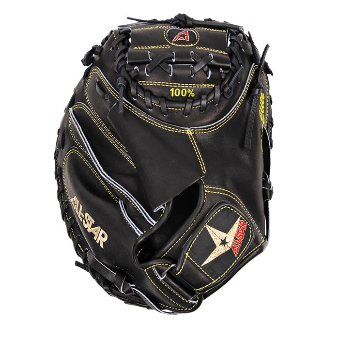 All-Star Pro Elite 33.5" Catcher's Mitt - CM3000SBK - Image 3