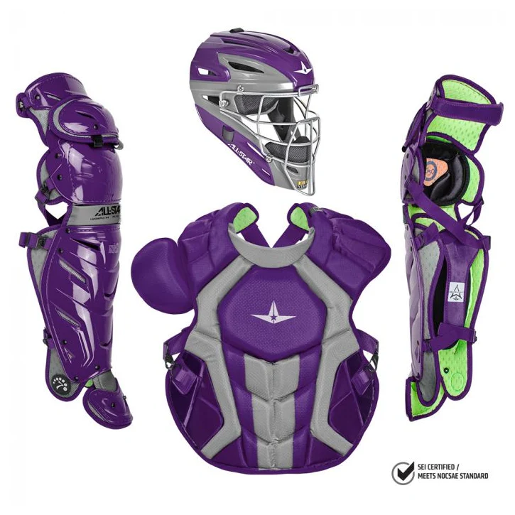 All-Star S7 AXIS Pro Catcher's Complete Set - NOCSAE Certified - Adult (Ages 16+) - Image 5