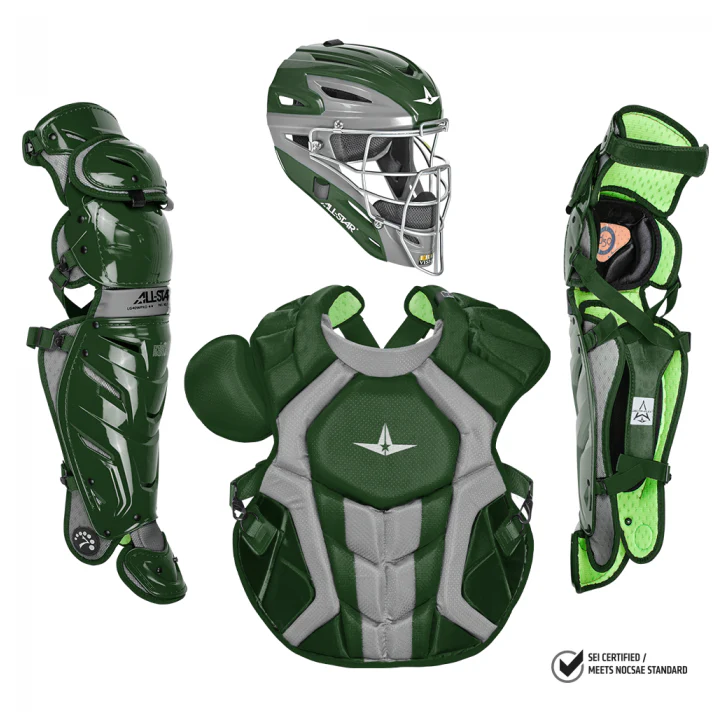 All-Star S7 AXIS Pro Catcher's Complete Set - NOCSAE Certified - Adult (Ages 16+) - Image 8