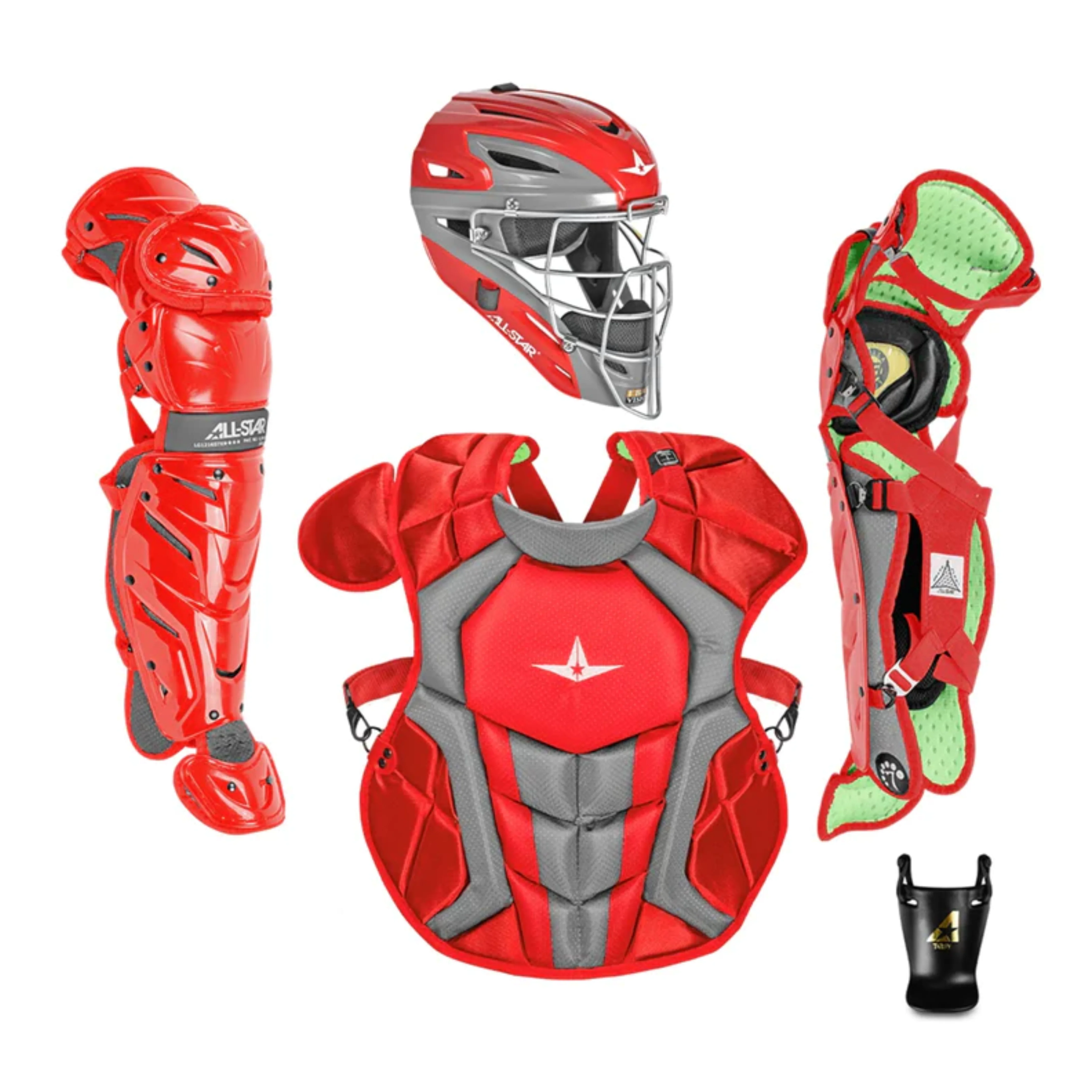 All-Star S7 AXIS Pro Catcher's Complete Set - NOCSAE Certified - Intermediate (Ages 12-16) - Image 4