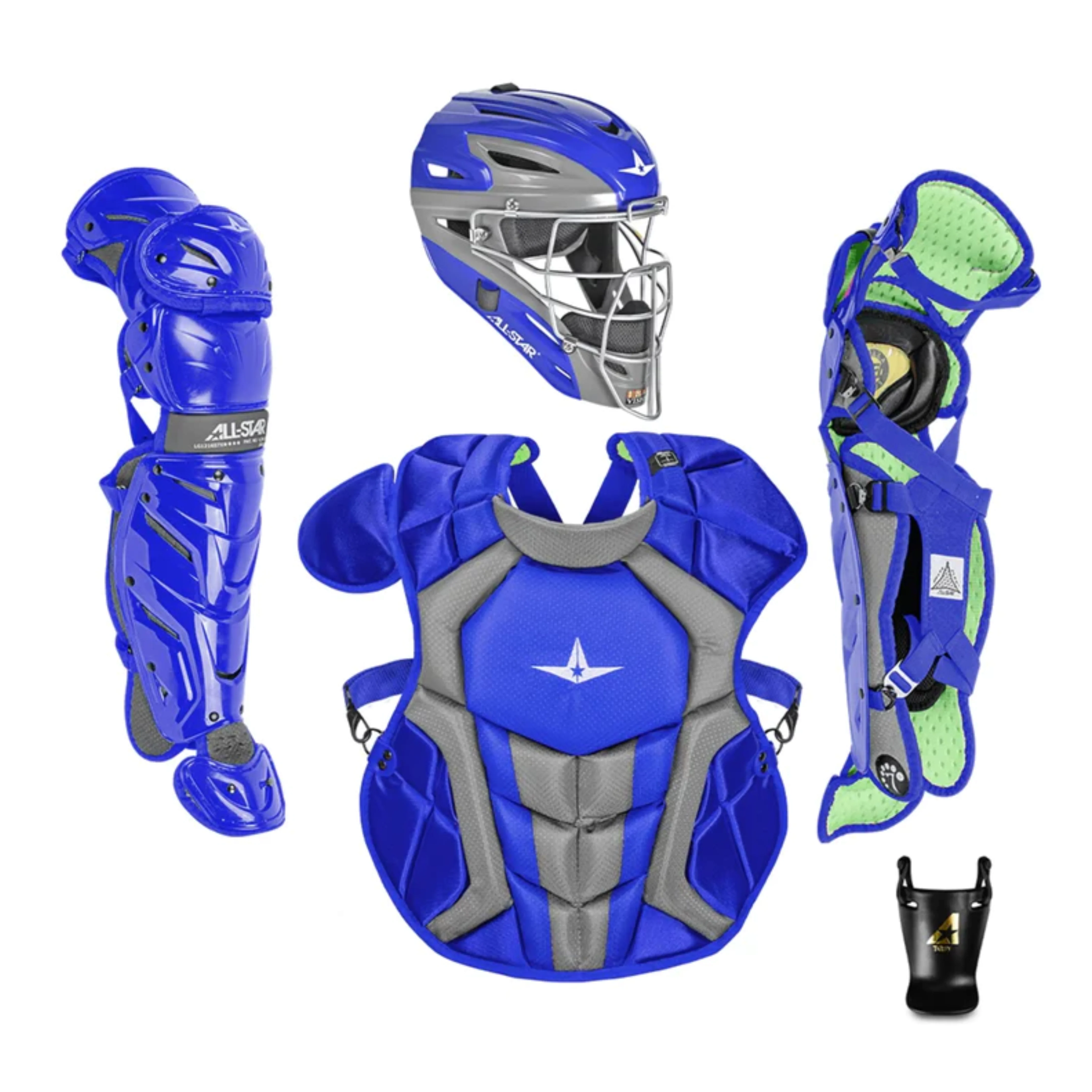 All-Star S7 AXIS Pro Catcher's Complete Set - NOCSAE Certified - Youth (Ages 9-12) - Image 4