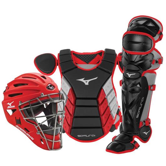 Mizuno Samurai Catcher's Complete Set - NOCSAE Certified - Youth 14" (Ages 9-12) - Image 3