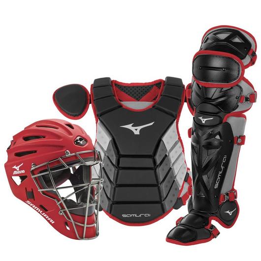 Mizuno Samurai Catcher's Complete Set - NOCSAE Certified - Youth 14" (Ages 9-12) - Image 4