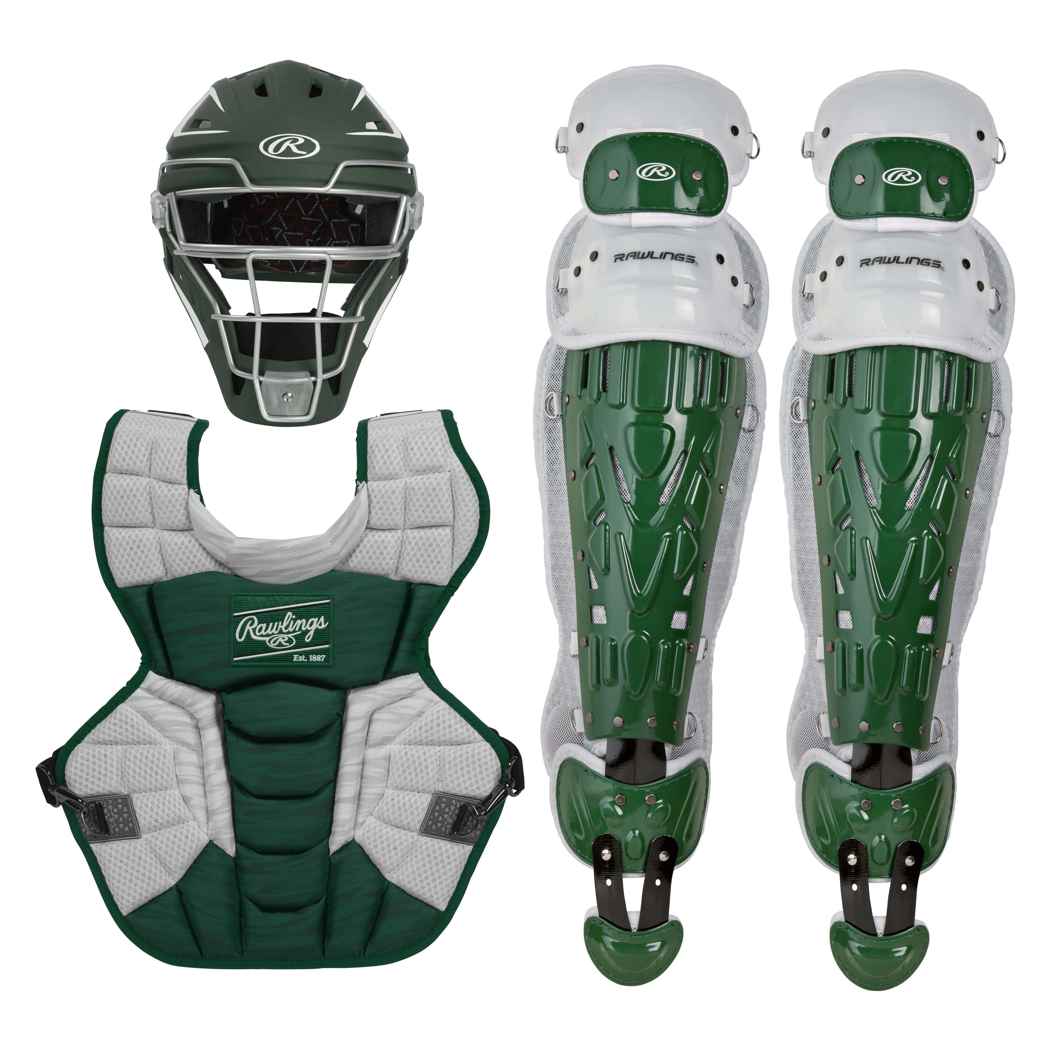 Rawlings Velo 2.0 Catcher's Complete Set - NOCSAE Certified - Adult (Ages 15+) - Image 3