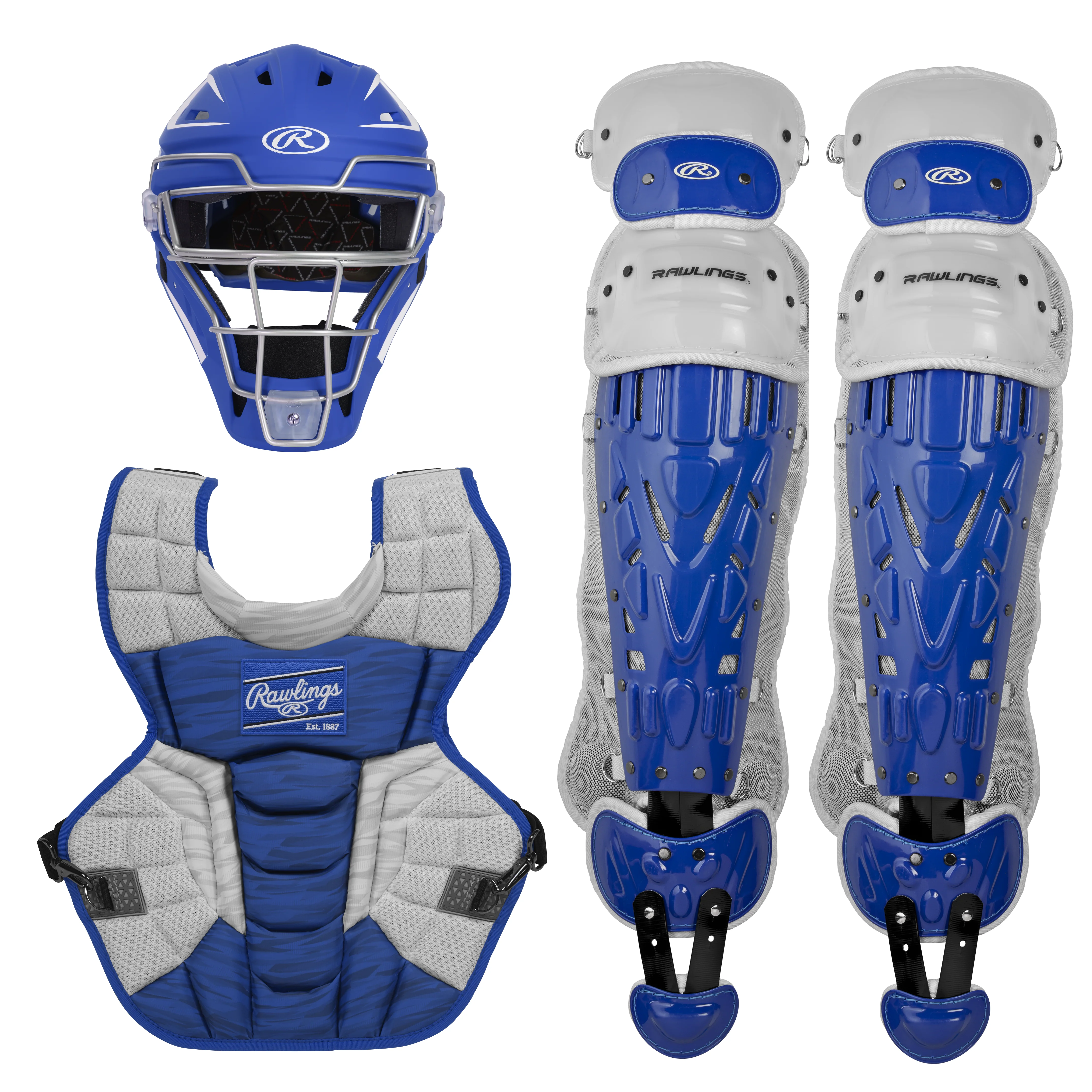 Rawlings Velo 2.0 Catcher's Complete Set - NOCSAE Certified - Adult (Ages 15+) - Image 4