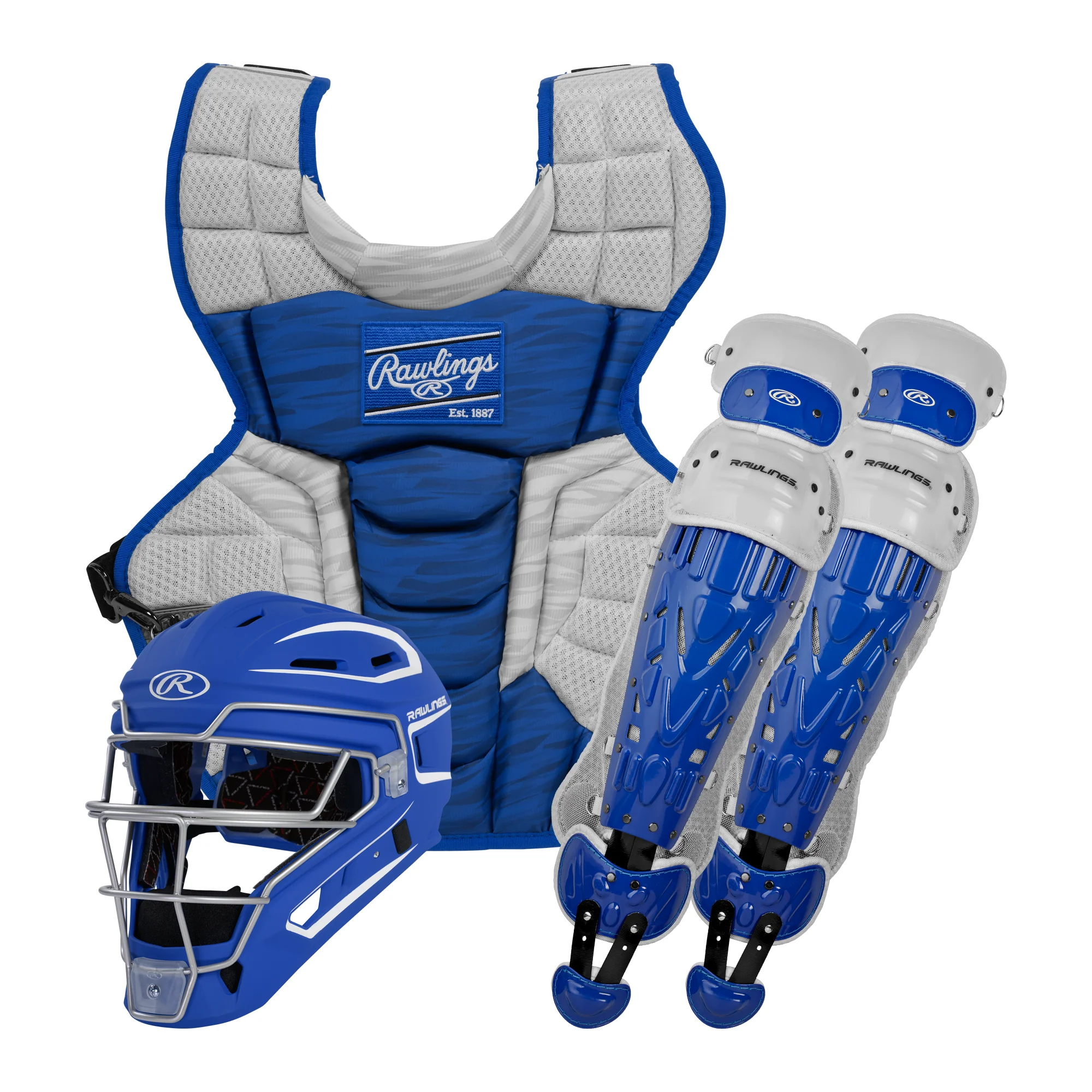 Rawlings Velo 2.0 Catcher's Complete Set - NOCSAE Certified - Youth (Ages 9-12) - Image 7