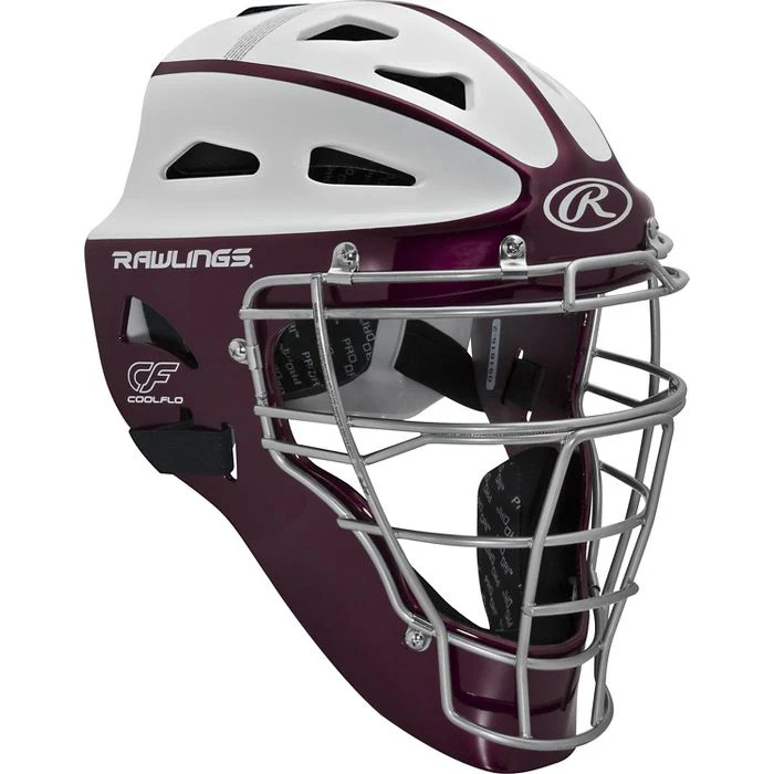 Rawlings Velo Softball Hockey Style Catcher's Helmet - Image 4