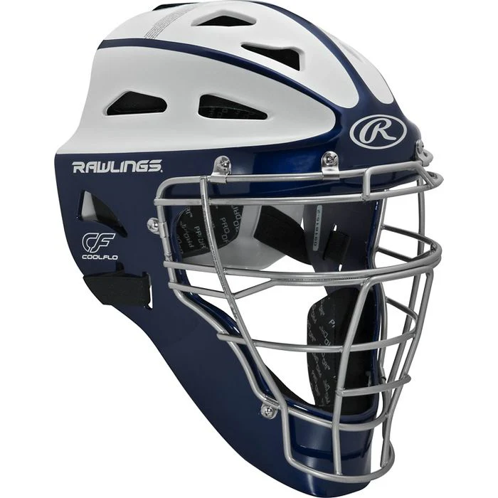 Rawlings Velo Softball Hockey Style Catcher's Helmet - Image 5