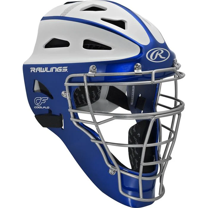Rawlings Velo Softball Hockey Style Catcher's Helmet - Image 6